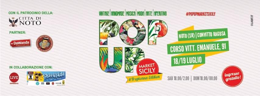 Pop Up Market Sicily