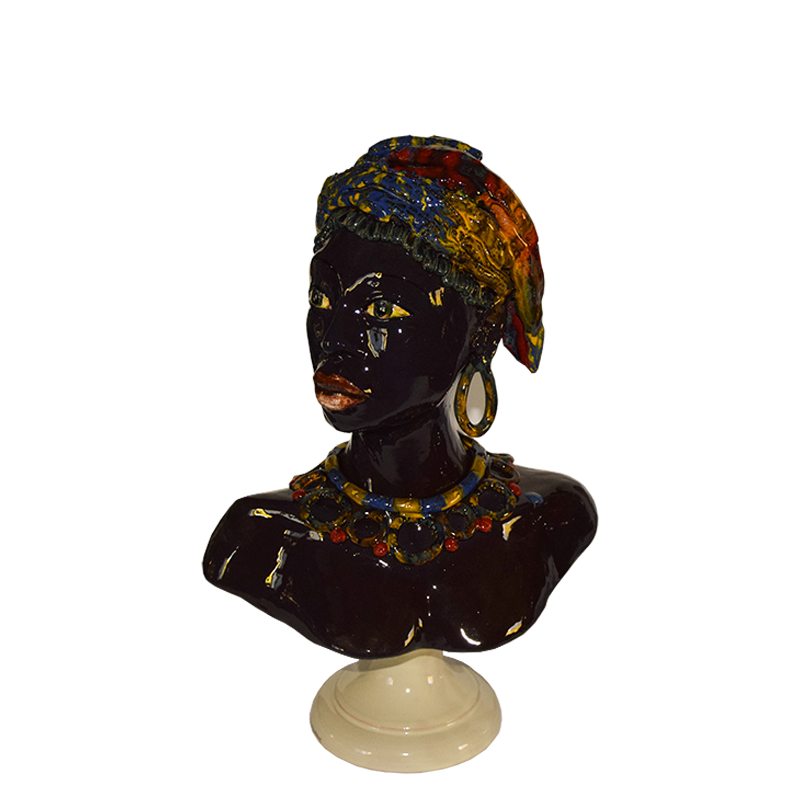 Busto Donna in ceramica