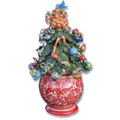 Vaso albero di Natale 