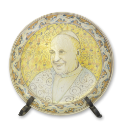 Piatto Papa Francesco