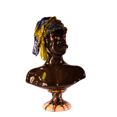 Busto Uomo in ceramica