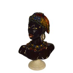 Busto Donna in ceramica